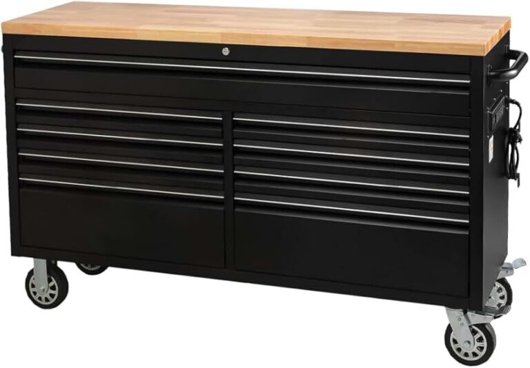 Ultimate Garage Upgrade? Reviewing the 61-Inch Heavy-Duty Rolling Tool Chest & Mobile Workbench