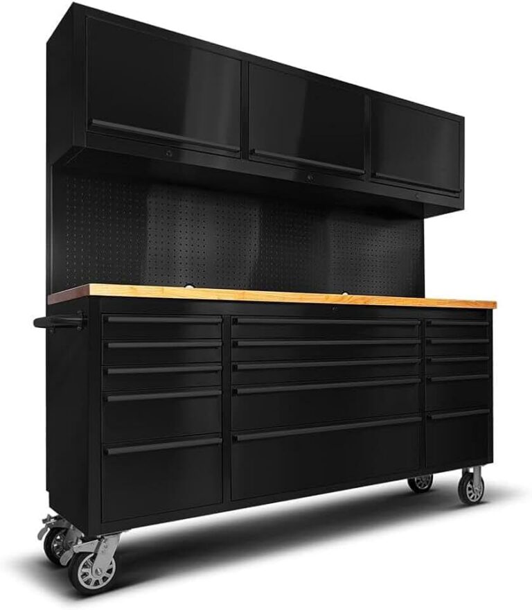 Ultimate Review: 72” Rolling Tool Chest with 15 Drawers & Upper Cabinets for Your Workshop