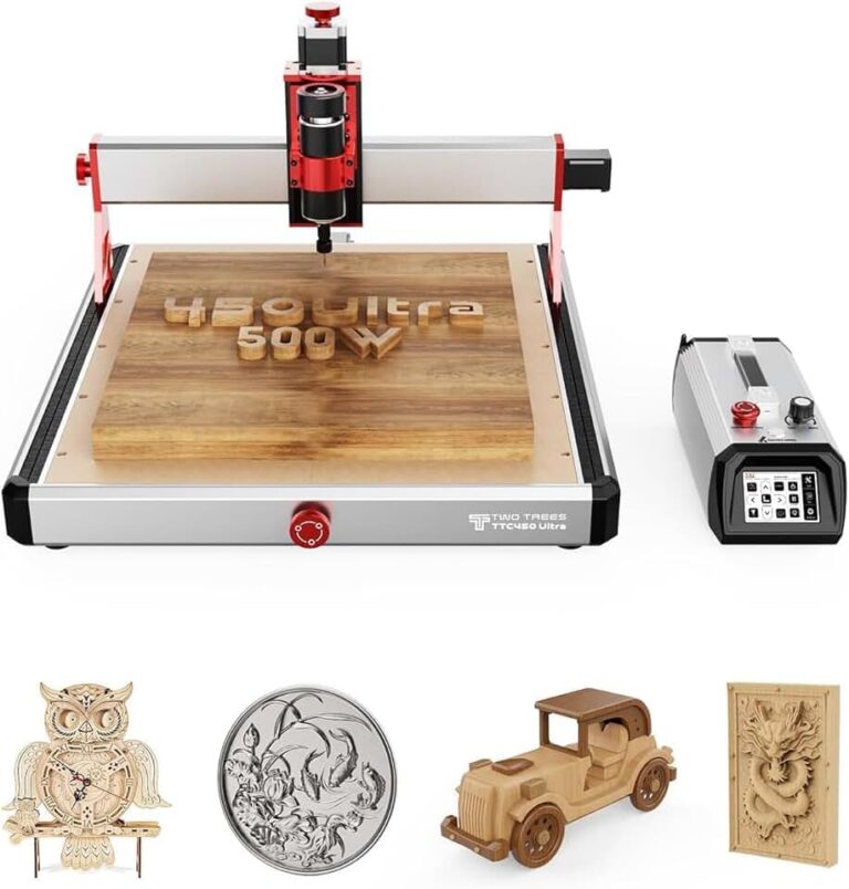 Unleash Your Creativity: Twotrees TTC450 Ultra CNC Router Review – Desktop Powerhouse!