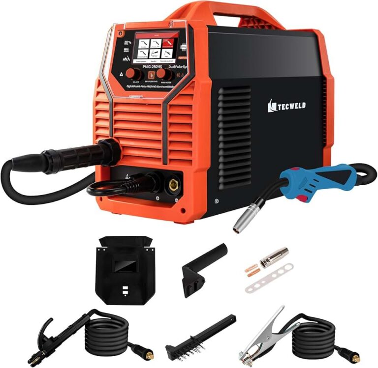 Unleash Your Inner Welder: Reviewing the 7-in-1 250A Double Pulse MIG Welder for Aluminum & More!