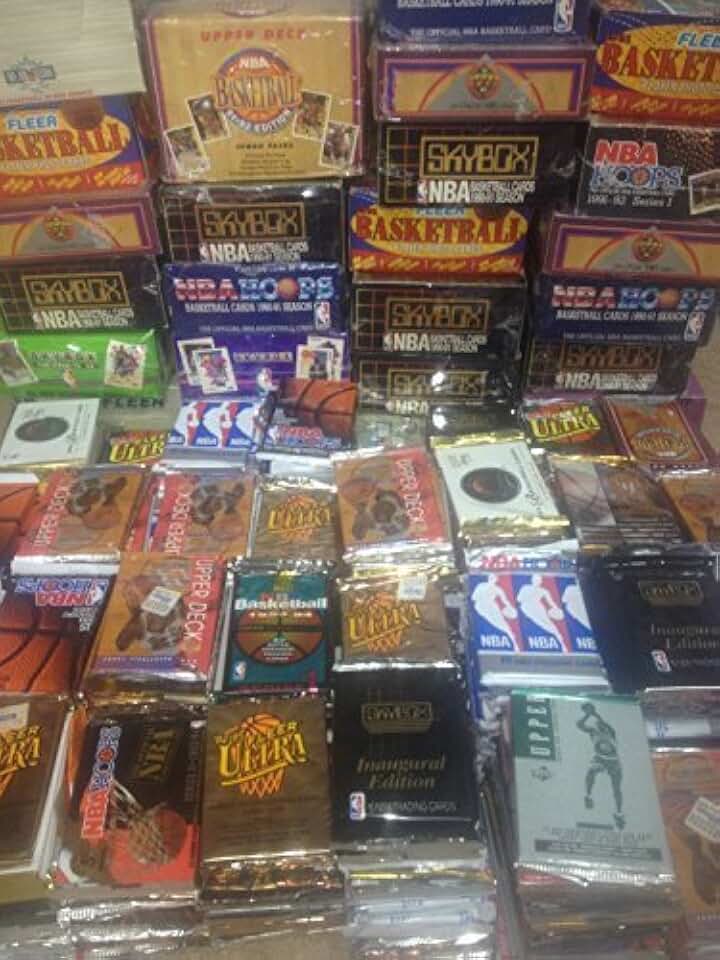 Unopened Basketball Cards Collection