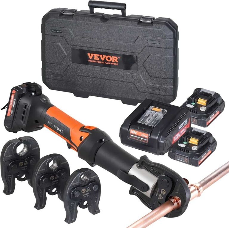 VEVOR Mini ProPress Tool Review: Is This 18V Electric Pipe Crimper a Game-Changer for Copper Plumbing?