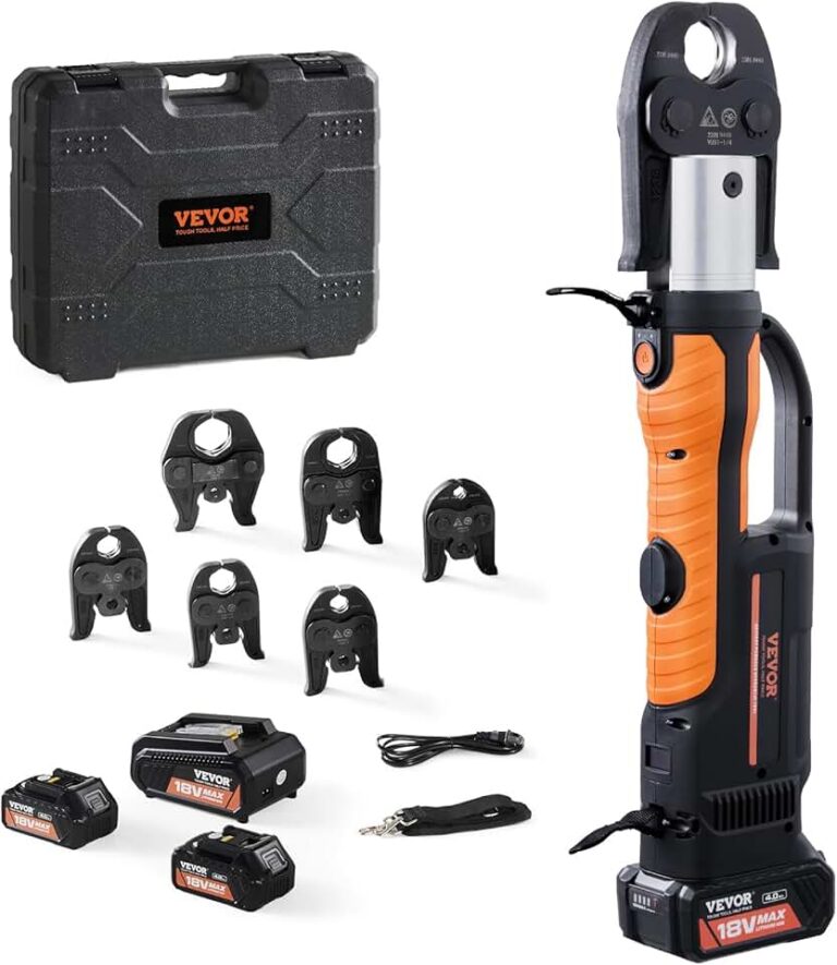 VEVOR Pro Press Tool Review: Is This 18V Electric Crimper Worth Its Price for Copper Pipes?