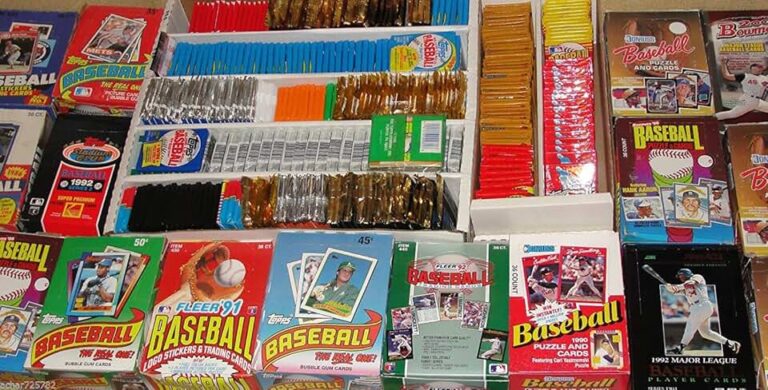 Vintage Baseball Card Packs