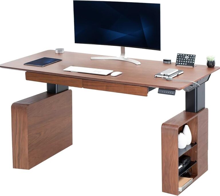 VIVO Electric Height Adjustable 71×30 Desk Review: The Ultimate Executive Workstation with Storage?