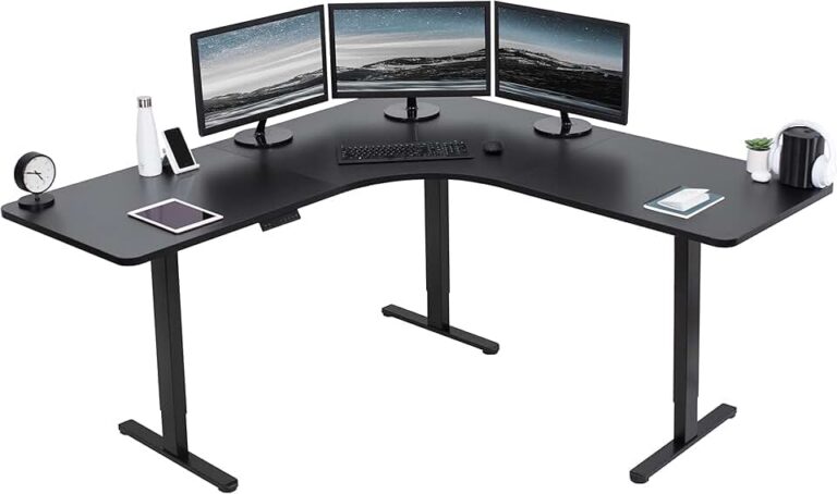 VIVO Electric L-Shaped Standing Desk Review: Is This 71×71 Curved Corner Workstation Right for You?
