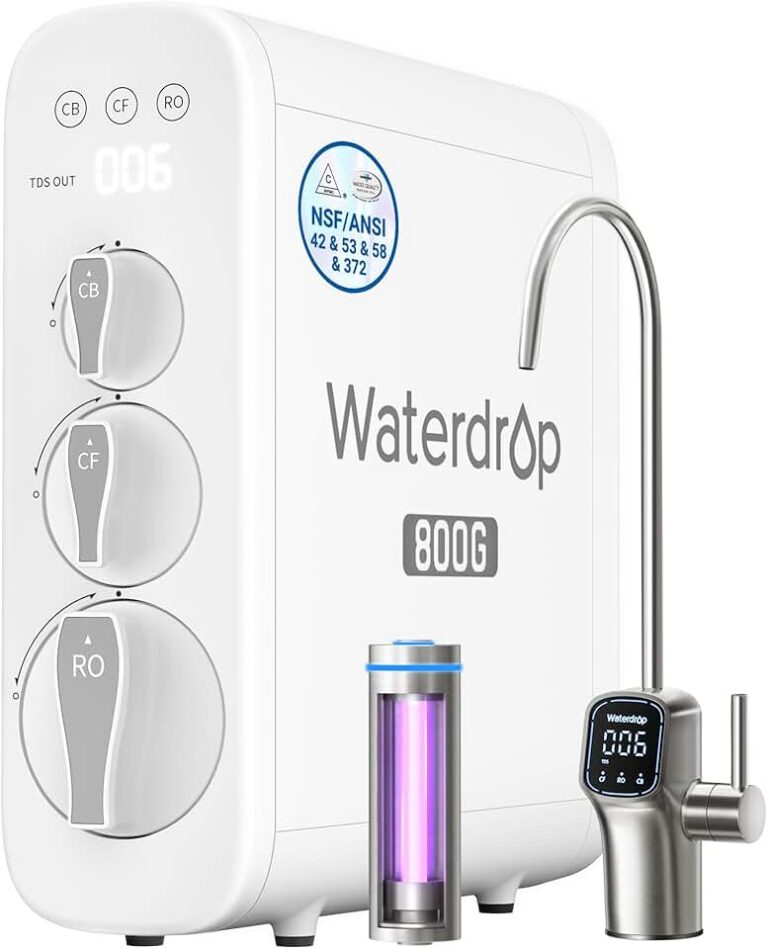 Waterdrop G3P800 RO System Review: Is This 800 GPD Tankless Filter Worth It?