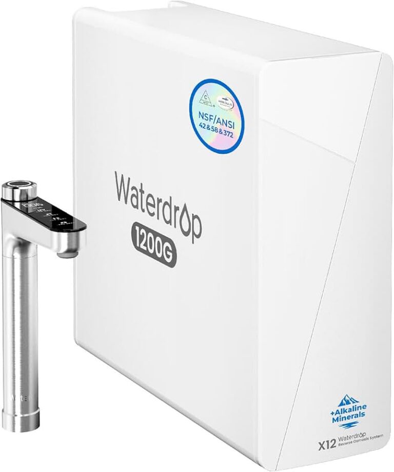 Waterdrop X12 Alkaline Mineral RO System Review: Is This 1200 GPD Tankless Filter Worth It?