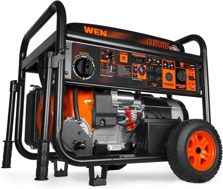 WEN TF1450 Tri-Fuel Generator Review: Power Your Home with 14500 Watts & Electric Start!