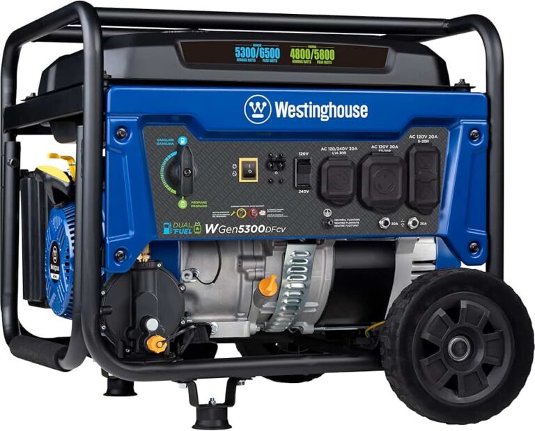 Westinghouse 6500 Watt Generator
