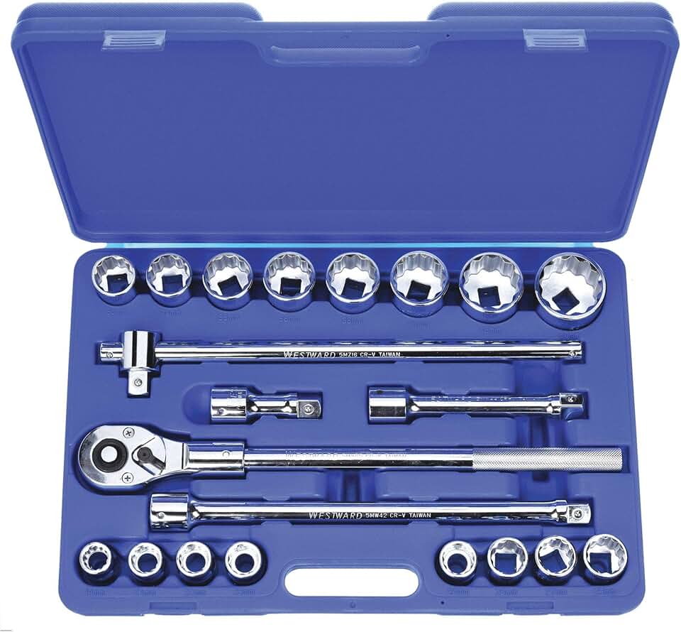 Westward 4YP83 Socket Set