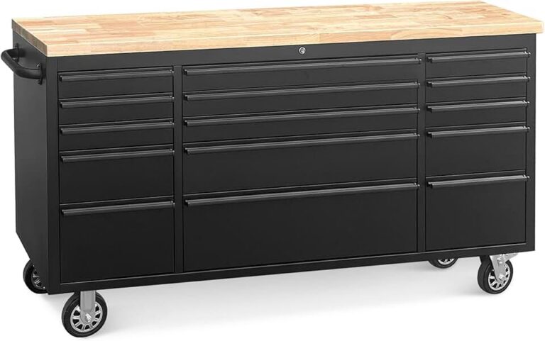 Workshop Warrior? My Honest Review of the 72-Inch Steel Rolling Tool Box with 15 Drawers