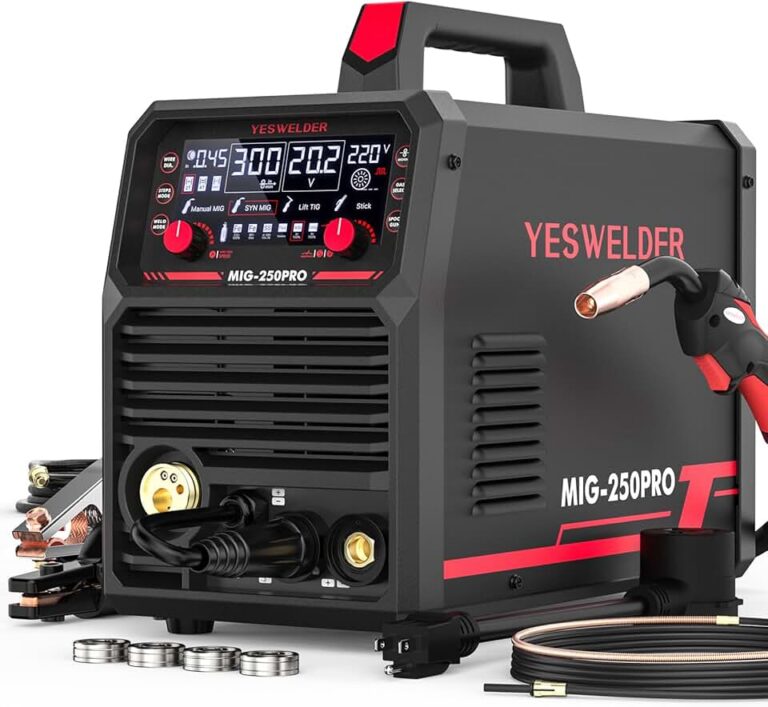 YESWELDER 250A 6-in-1 Multiprocess Welder Review: The Ultimate Shop Machine?