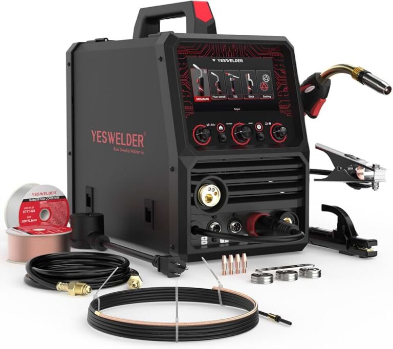 YESWELDER DP200 Multifunctional Welder Review: The 6-in-1 Dual Pulsed MIG Machine for Every Project