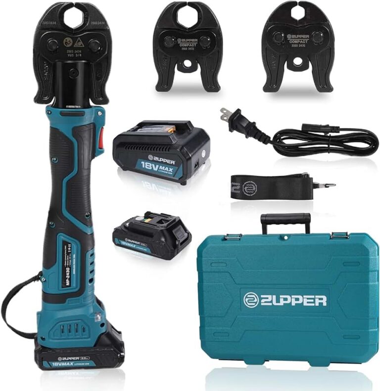 ZUPPER Compact Propress Tool Review: Is This 18V Copper Crimper Kit Worth Your Investment?