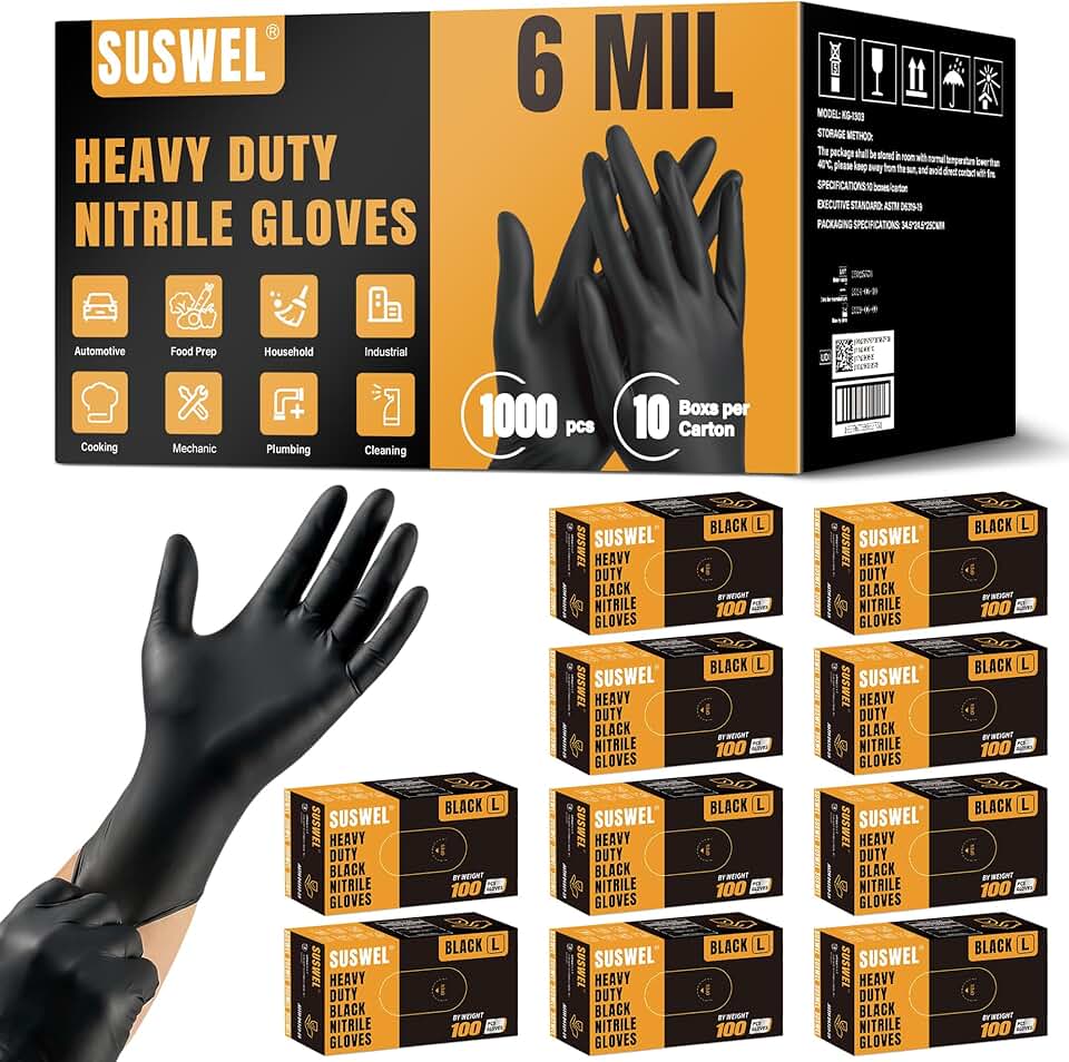 Heavy Duty Nitrile Gloves