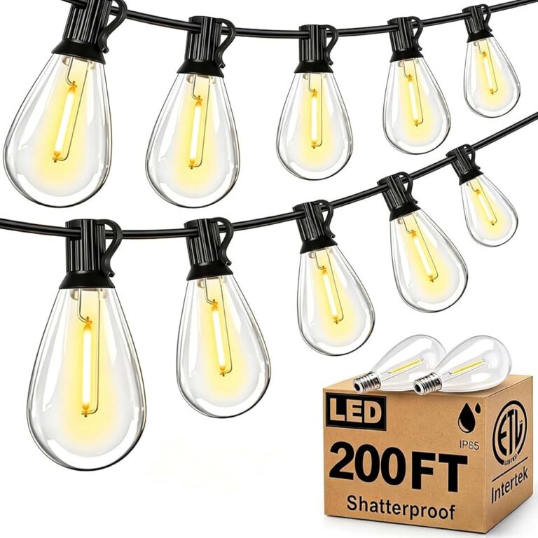 Tenmiro Outdoor String Lights
