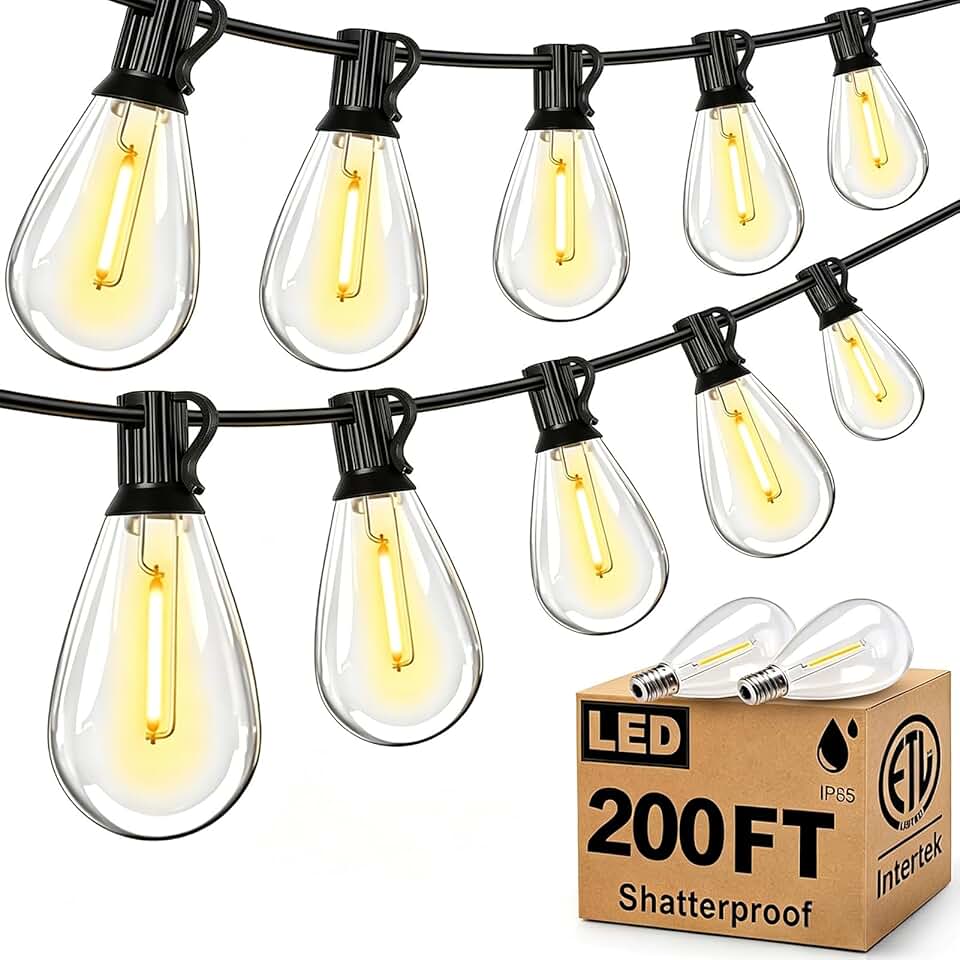 Tenmiro Outdoor String Lights