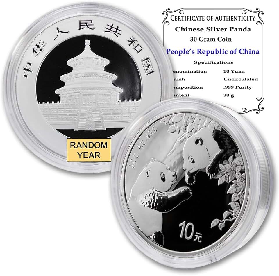 Chinese Silver Panda Coin