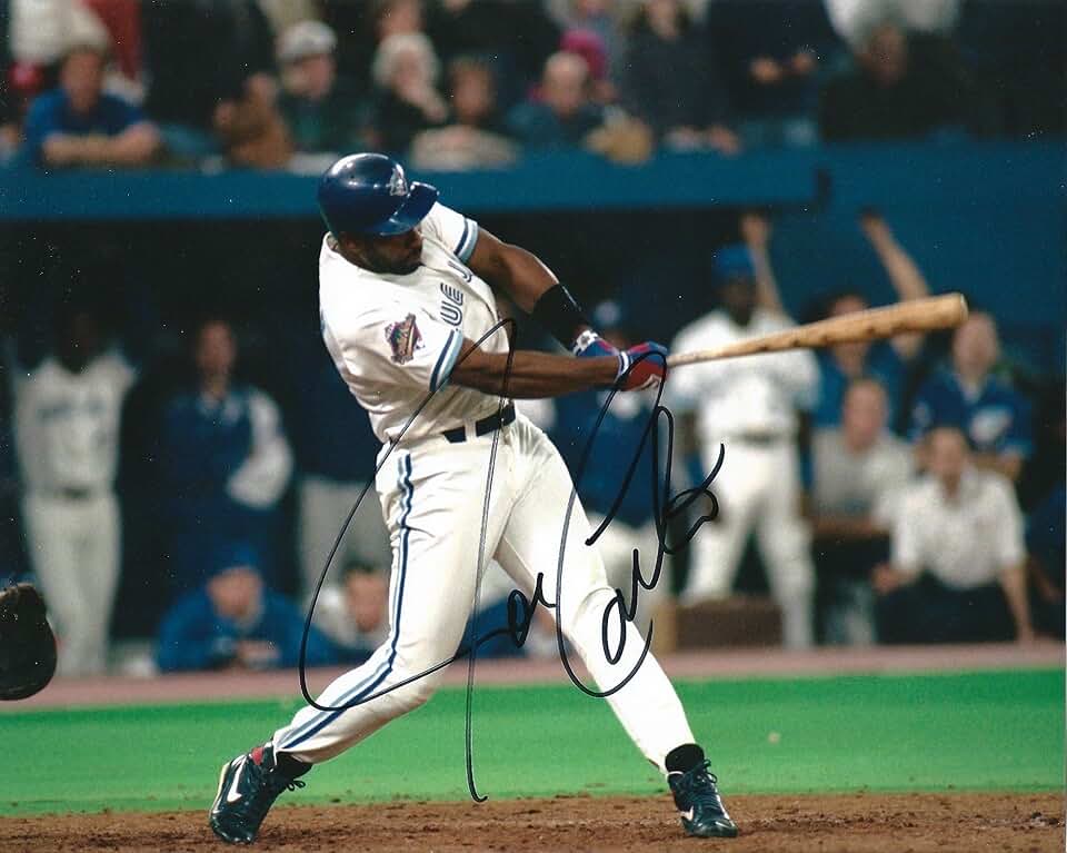 Joe Carter Signed Photo