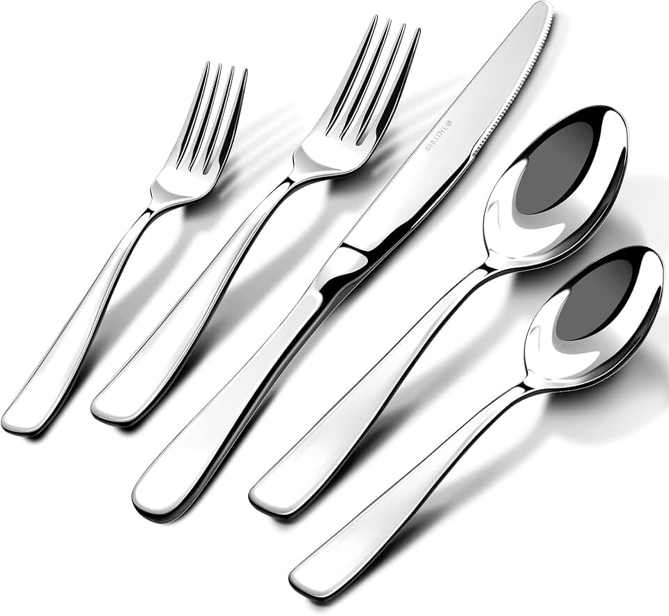 60 Piece Silverware Set