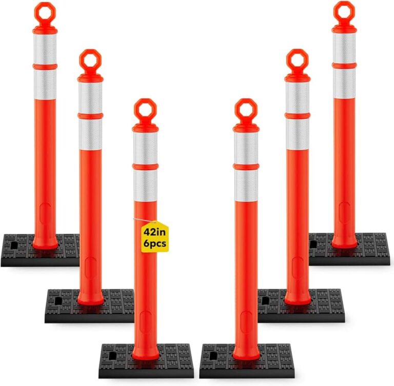 HiGiant Traffic Delineator Posts
