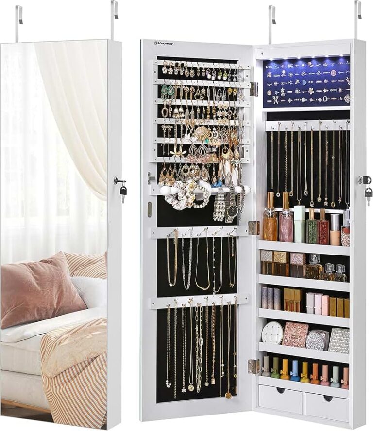 SONGMICS Jewelry Cabinet