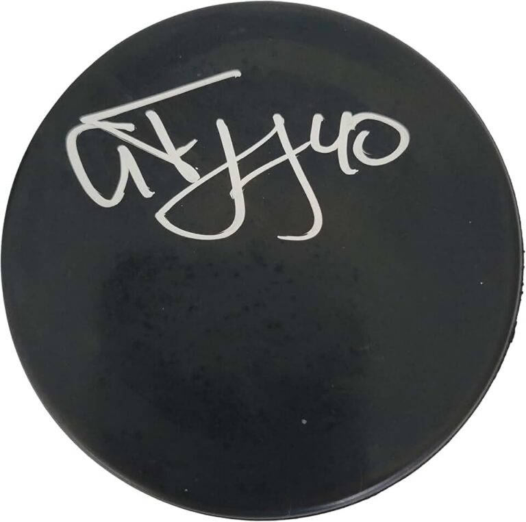 Alex Tanguay Signed Puck