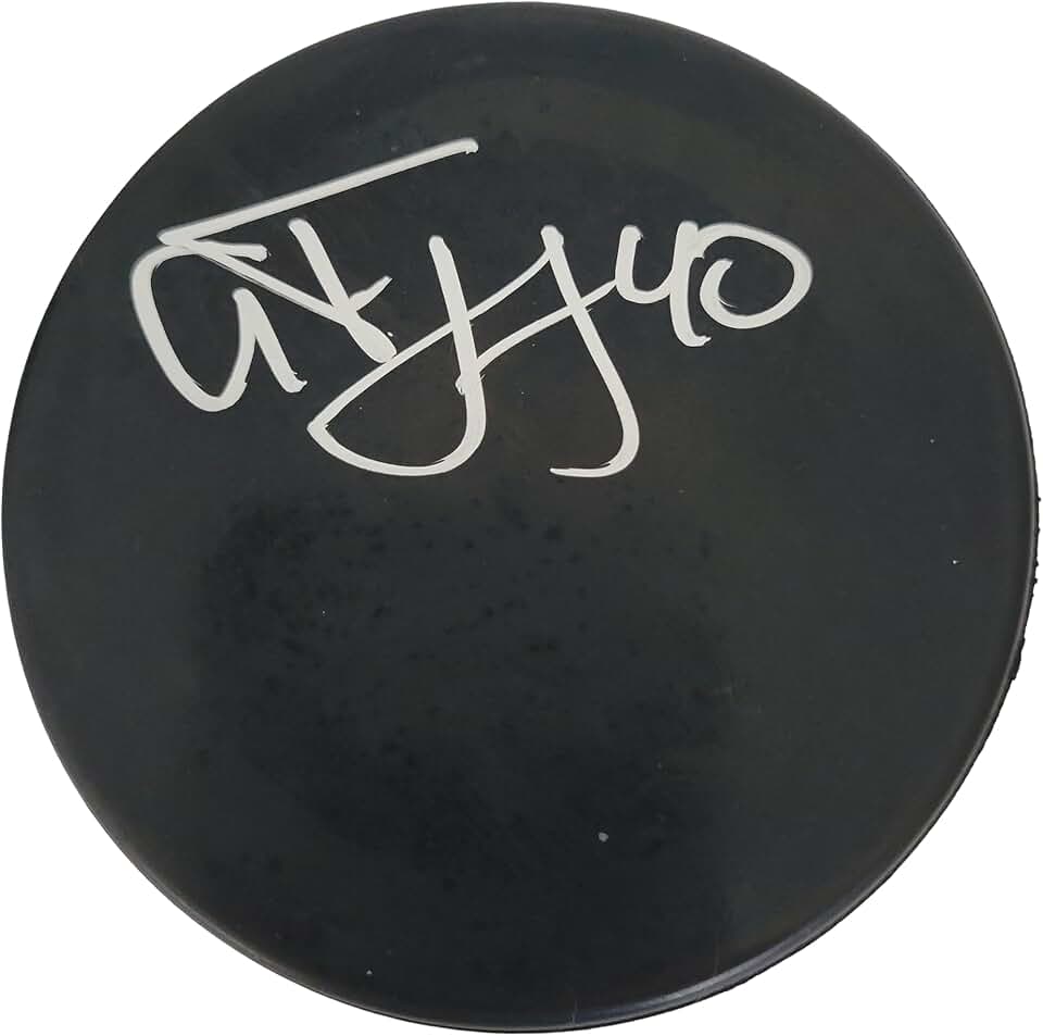 Alex Tanguay Signed Puck