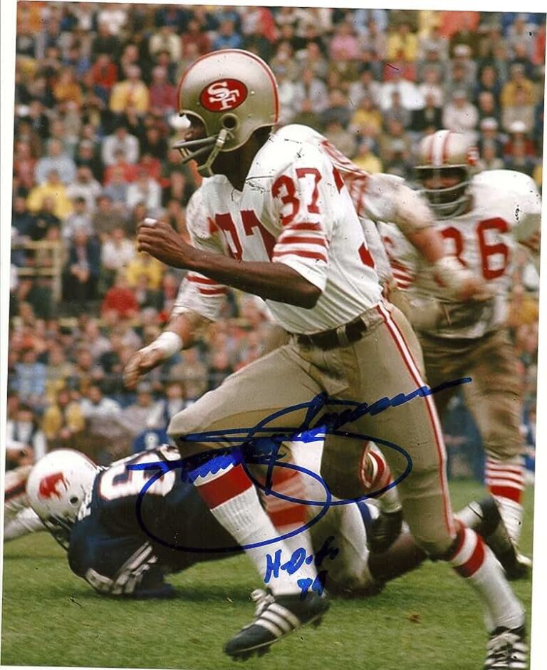 Jimmy Johnson Signed Photo