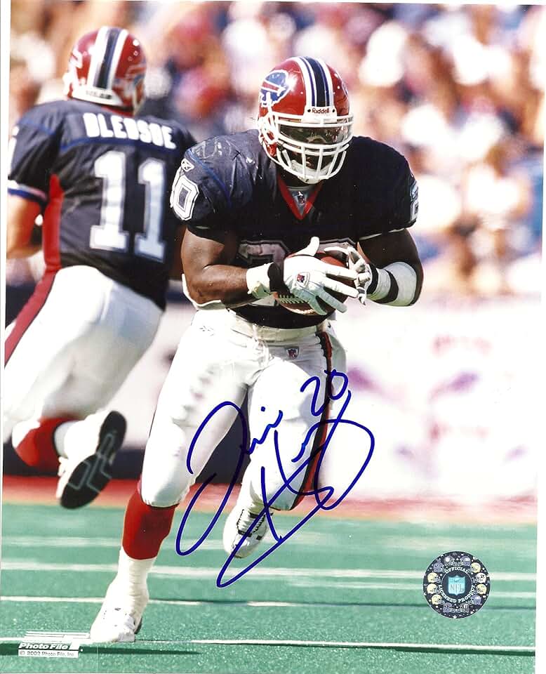 Travis Henry Signed Photo