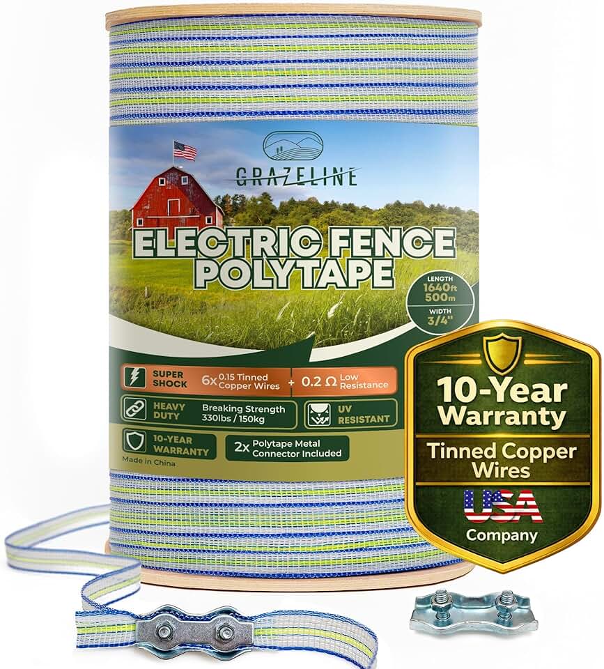 Electric Fence Polytape
