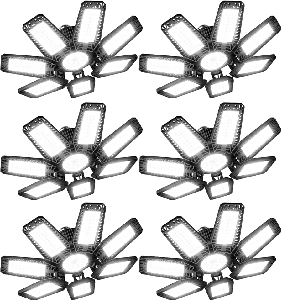LED Garage Light 6 Pack