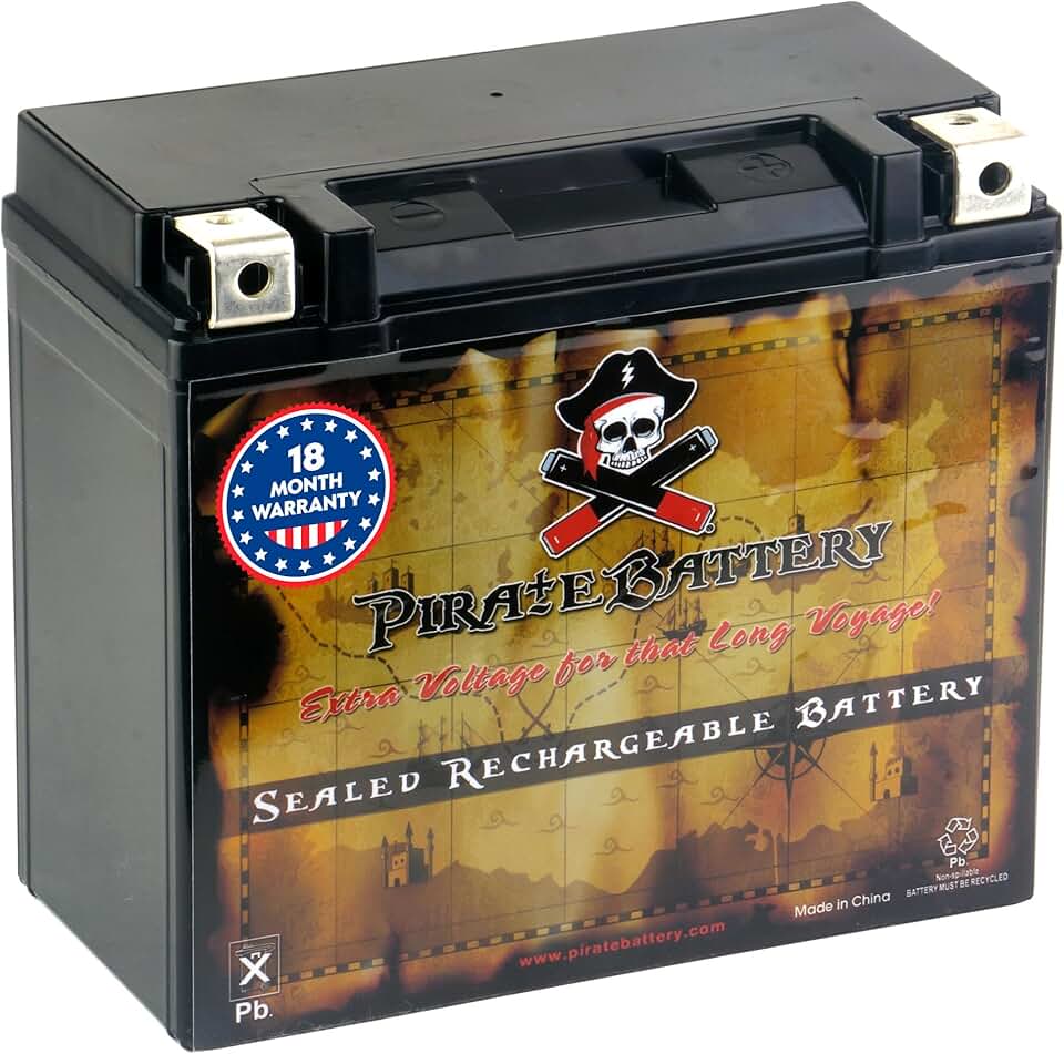 Pirate Battery YTX20HL-BS