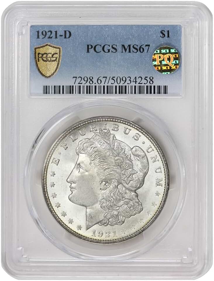 1921 D Morgan Dollar