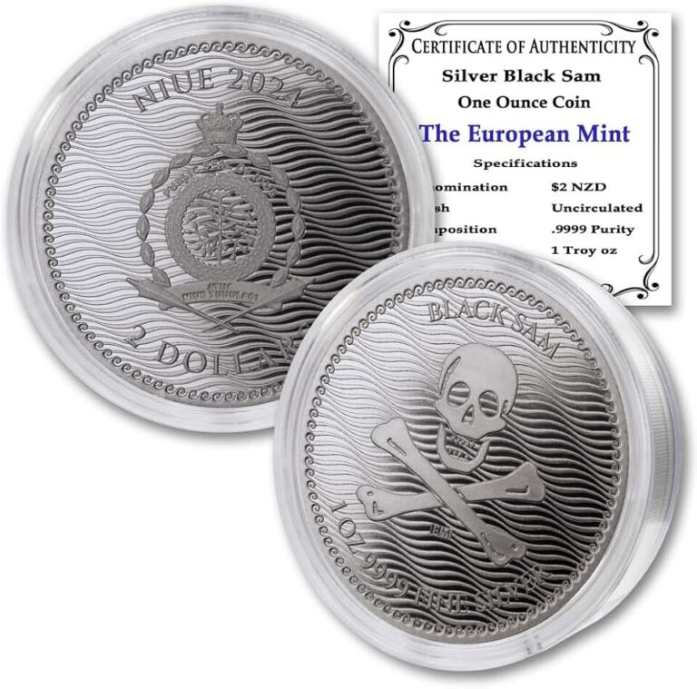 Niue Silver Jolly Roger Coin