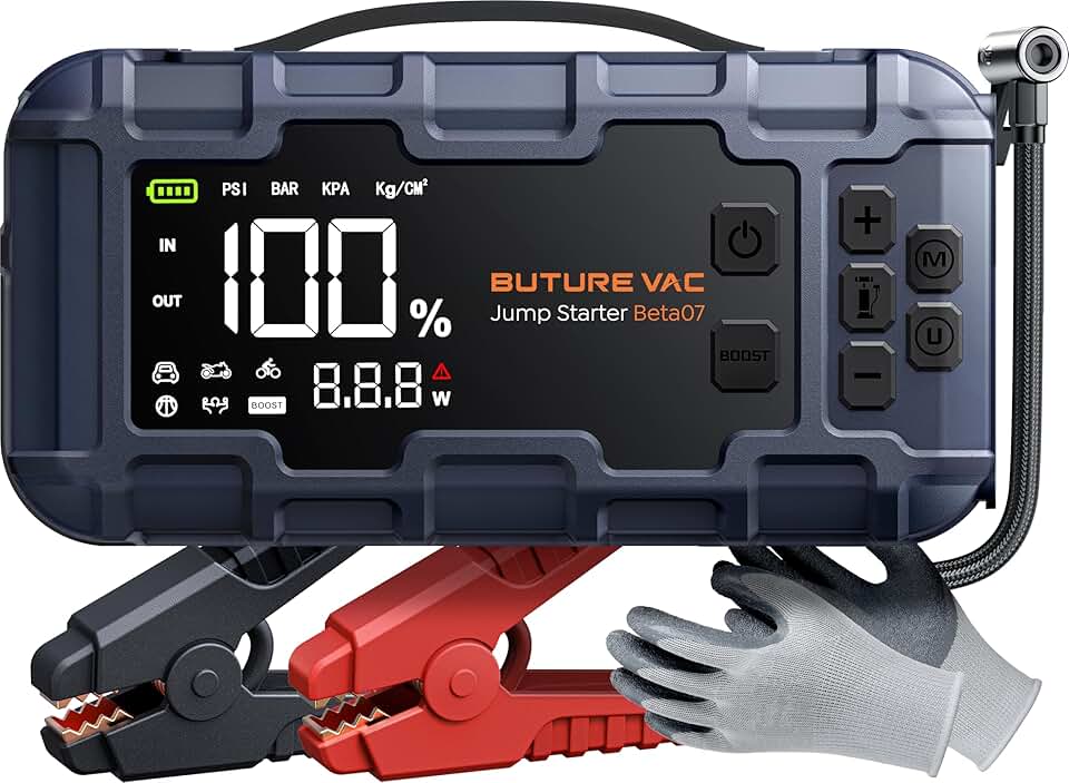 Jump Starter Compressor