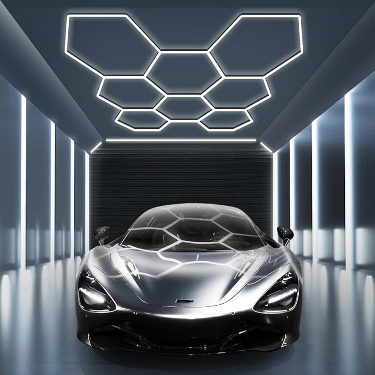 MODERN Hexagon Garage Light
