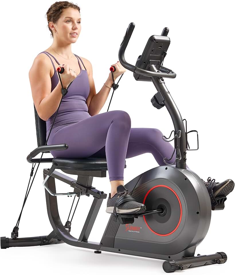 Sunny Smart Recumbent Bike