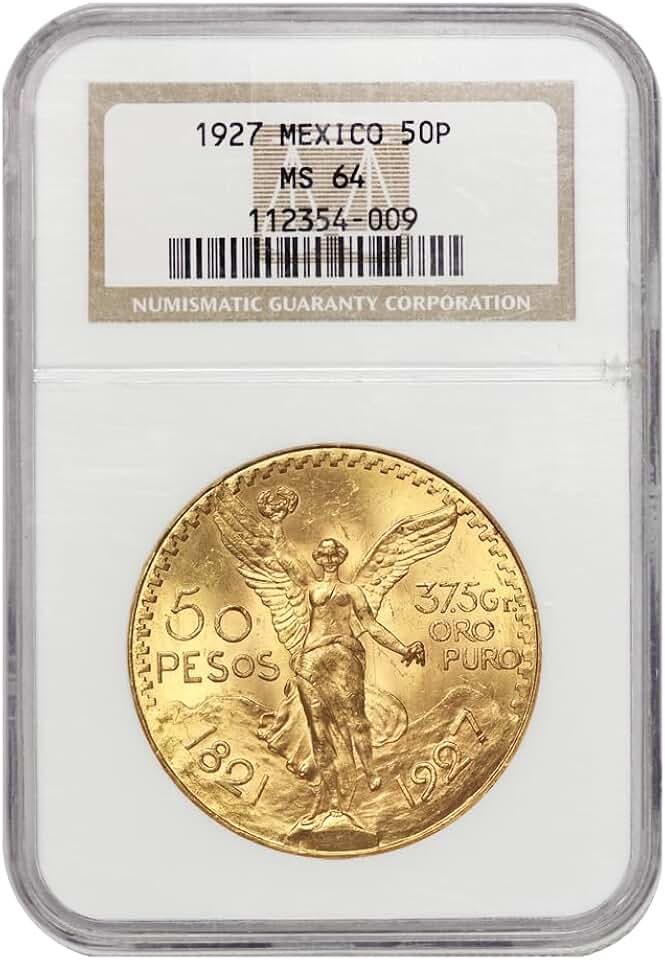1927 Mexican Gold Peso