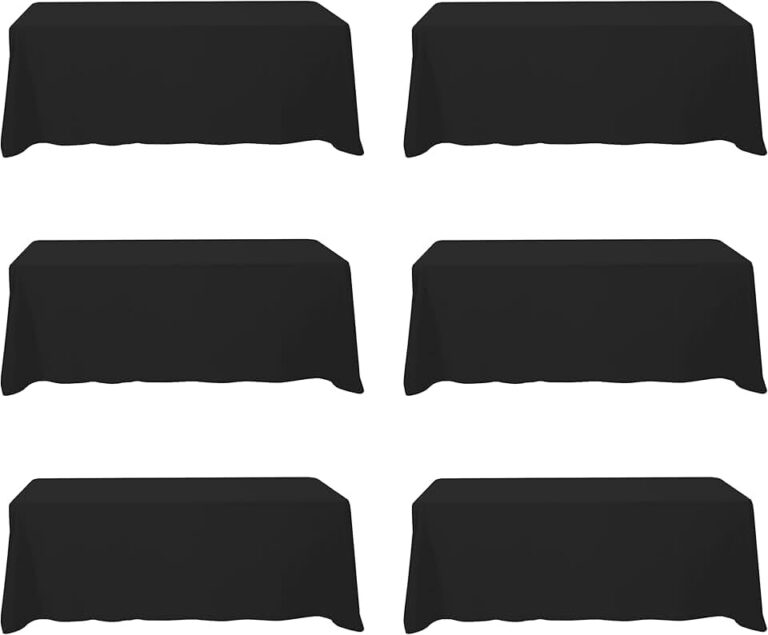 BRILLMAX Black Tablecloths