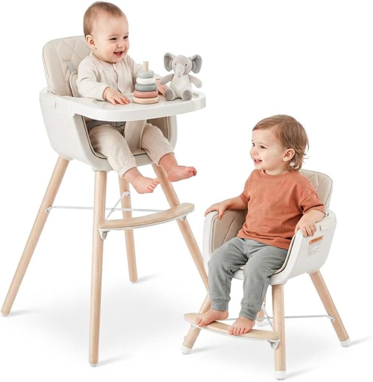 Mallify Wooden High Chair