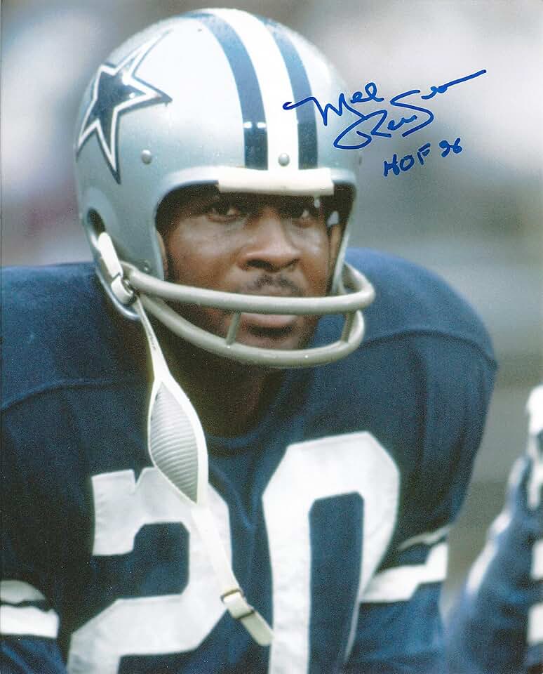 Mel Renfro Signed Photo